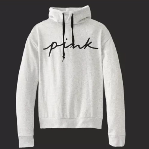 Victoria’s Secret PINK Everyday Pullover- LIGHT Gray - Picture 2 of 2